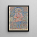 Chłopiec przebrany - Paul Klee — oprawiony obraz na ścianie