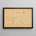 Bracia - Paul Klee — oprawiony obraz na ścianie
