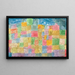 pejzażu w kolorze - Paul Klee — oprawiony obraz na ścianie