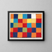 Nuancier Qu 1 - Paul Klee — oprawiony obraz na ścianie
