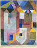 architektury kolorowej - Paul Klee — widok dzieła