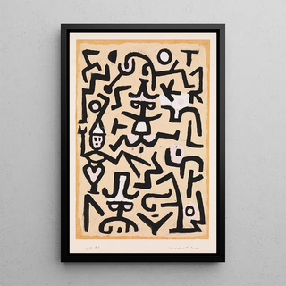 Paul Klee - Comedians Handbill.webp