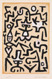 Plakat aktorów - Paul Klee — oprawiony obraz na ścianie
