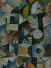 Kompozycja z żółtą półksiężyc i Y - Paul Klee — widok dzieła
