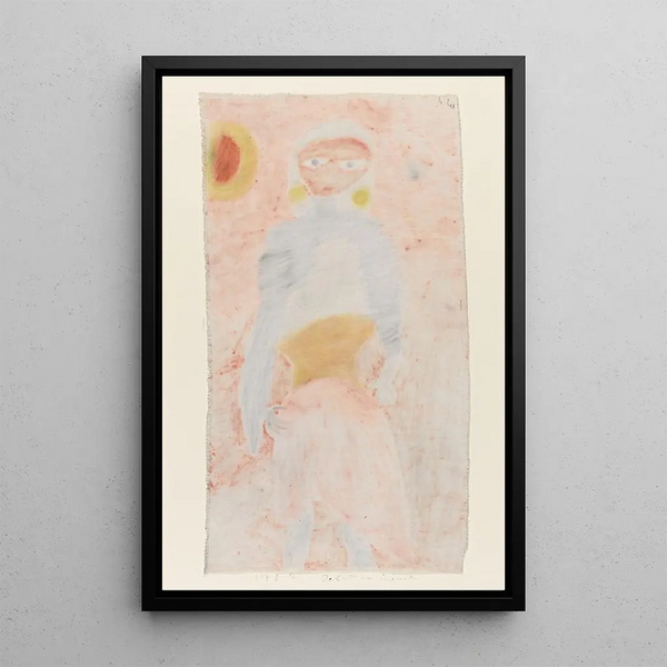 Początek w kabarecie - Paul Klee — oprawiony obraz na ścianie