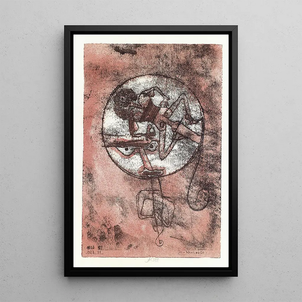 L'Amoureux - Paul Klee — oprawiony obraz na ścianie