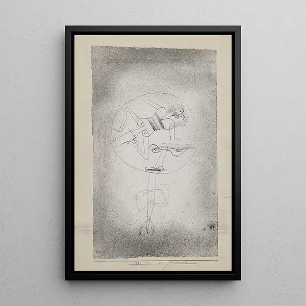 L'amoureux - Paul Klee — oprawiony obraz na ścianie