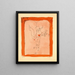 Un génie sert un petit déjeuner - Paul Klee — oprawiony obraz na ścianie