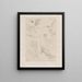 Wiatr ognia - Paul Klee — oprawiony obraz na ścianie