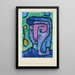 Flore Nocturne - Paul Klee — oprawiony obraz na ścianie