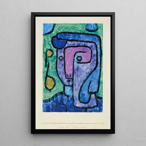 Flore Nocturne - Paul Klee — oprawiony obraz na ścianie