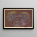 Stwór regionu bagiennego - Paul Klee — oprawiony obraz na ścianie