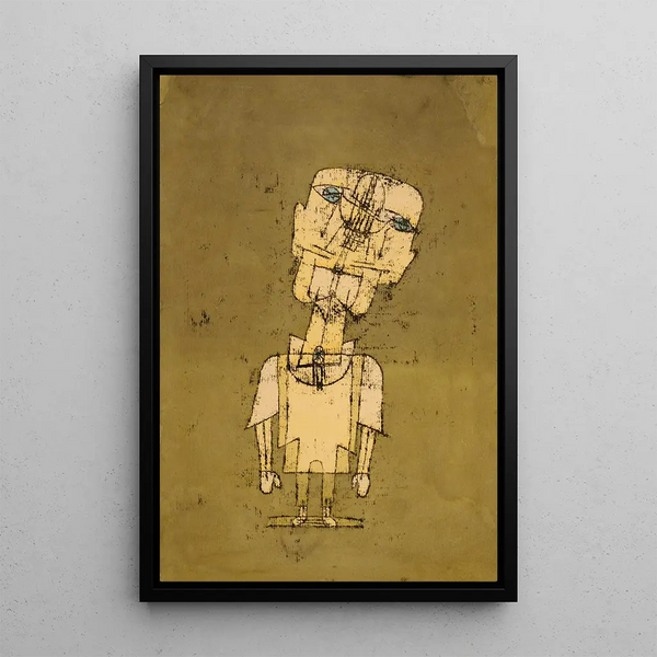 Fantom geniality - Paul Klee — oprawiony obraz na ścianie