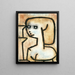 Córka w żałobie - Paul Klee — oprawiony obraz na ścianie