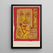 Bóg Wojny - Paul Klee — oprawiony obraz na ścianie