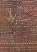 w stylu tapiserii skórzanej - Paul Klee — widok dzieła