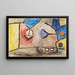 pejzażowy B L - Paul Klee — oprawiony obraz na ścianie