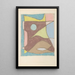 Maska przewodnika podwodnego - Paul Klee — oprawiony obraz na ścianie