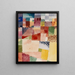 Motyw z Hammamet - Paul Klee — oprawiony obraz na ścianie