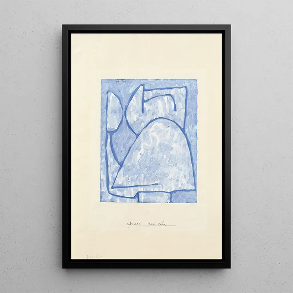 W górę - Paul Klee — oprawiony obraz na ścianie