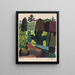 Parc - Paul Klee — oprawiony obraz na ścianie