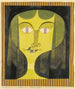 Portret kobiety z fioletowymi oczami - Paul Klee — widok dzieła