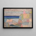 Promontory Ph - Paul Klee — oprawiony obraz na ścianie