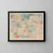 Czerwona ziemia - Paul Klee — oprawiony obraz na ścianie