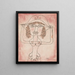 Śpiewak z Opéra Comique - Paul Klee — oprawiony obraz na ścianie