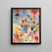 Ogrody Południa - Paul Klee — oprawiony obraz na ścianie