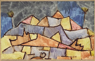 Paul Klee - Strenge Gebirgsform Kristallines Gebirge.webp