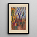 Las świerkowy - Paul Klee — oprawiony obraz na ścianie