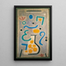 Le vase - Paul Klee — oprawiony obraz na ścianie