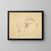 Komedia wulgarna - Paul Klee — oprawiony obraz na ścianie