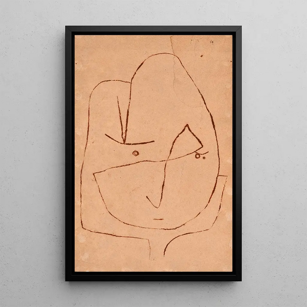 Va se faner - Paul Klee — oprawiony obraz na ścianie