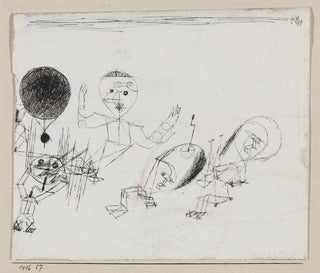 z punktem - Paul Klee — widok dzieła