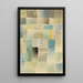 Pierwszy dom na osiedlu - Paul Klee — oprawiony obraz na ścianie