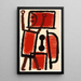 Seryjny - Paul Klee — oprawiony obraz na ścianie