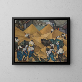 Paul Kotlarevsky - Shovelling sand on the Seine.webp