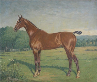 Paul Lemore - Tableau reprsentant un cheval.webp