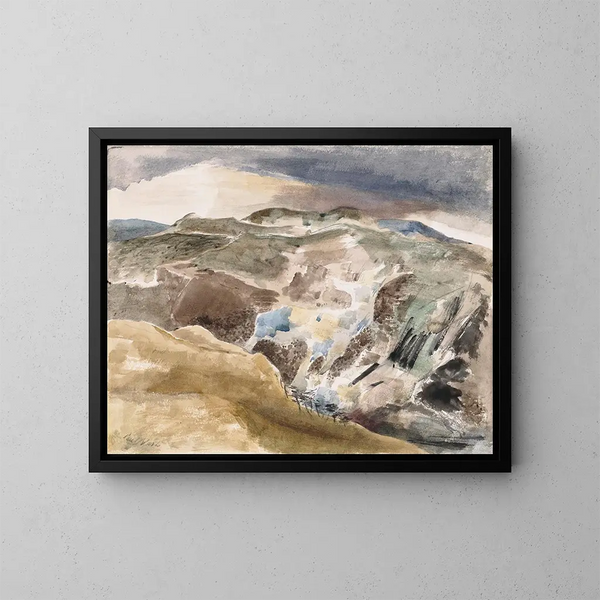 jelenia - Paul Nash — oprawiony obraz na ścianie