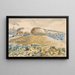 Krajobraz Wittenham Clumps - Paul Nash — oprawiony obraz na ścianie
