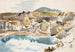 La piscine bleue - Paul Nash — widok dzieła