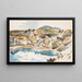 La piscine bleue - Paul Nash — oprawiony obraz na ścianie