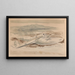 Le pillard sur les landes - Paul Nash — oprawiony obraz na ścianie