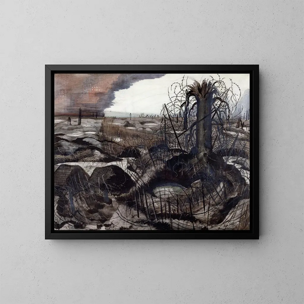 Fil - Paul Nash — oprawiony obraz na ścianie