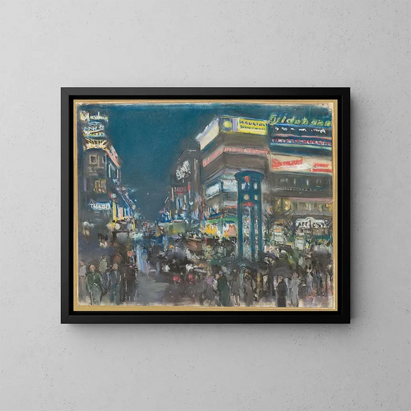 Potsdamer Platz - Paul Paeschke — oprawiony obraz na ścianie