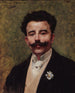 Portret Félicien Champsaur 1859-1934 pisarz - Paul San — widok dzieła