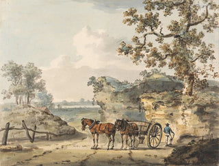 Un bac à sable - Paul Sandby — widok dzieła