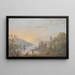 Château de Dartmouth - Paul Sandby — oprawiony obraz na ścianie